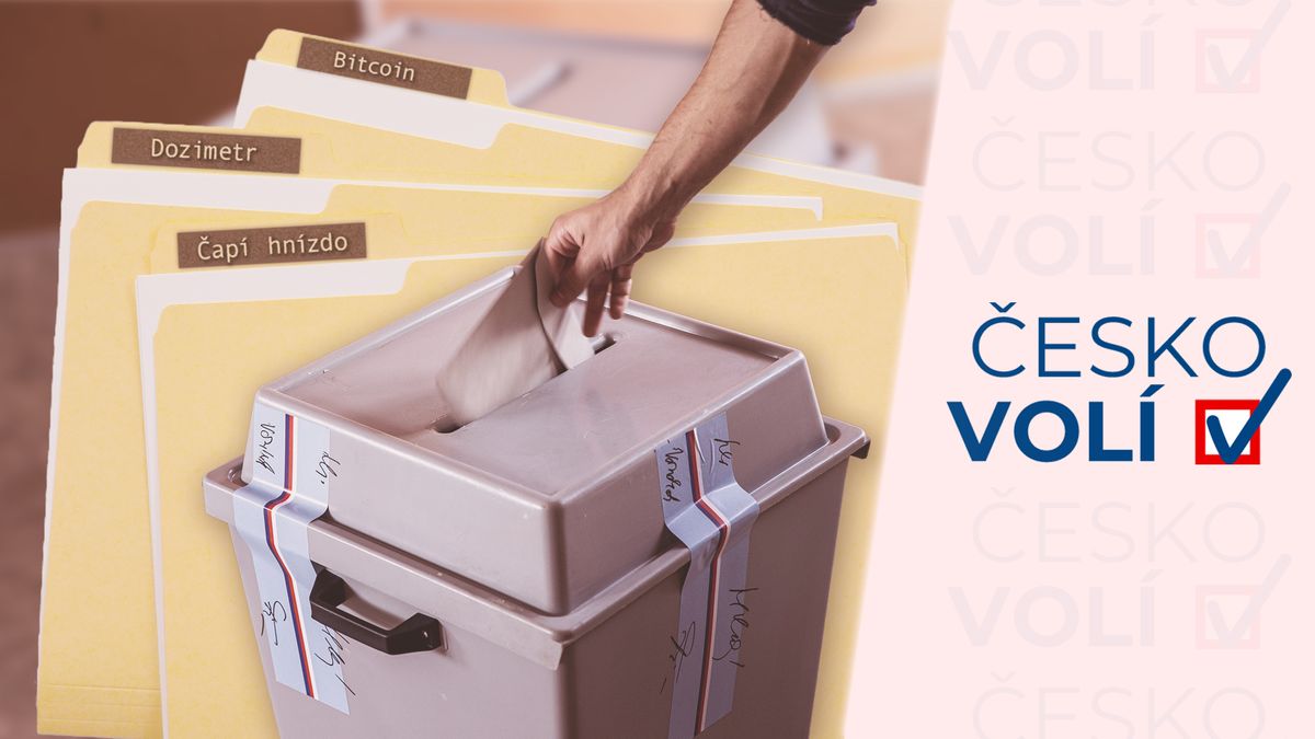 Čapí hnízdo, Dozimetr a Bitcoin. Co si Češi (ne)pamatují před volbami?